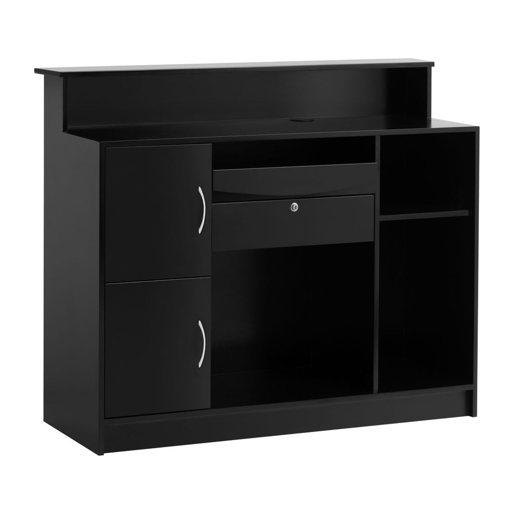 BALCÃO RECEPÇÃO G26G PRETO GABBIANO