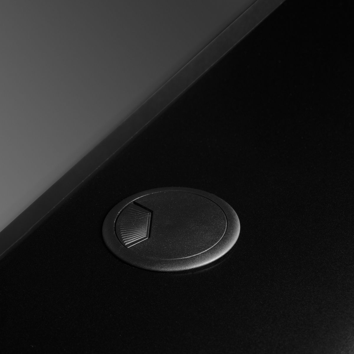 BALCÃO RECEPÇÃO G26G PRETO GABBIANO