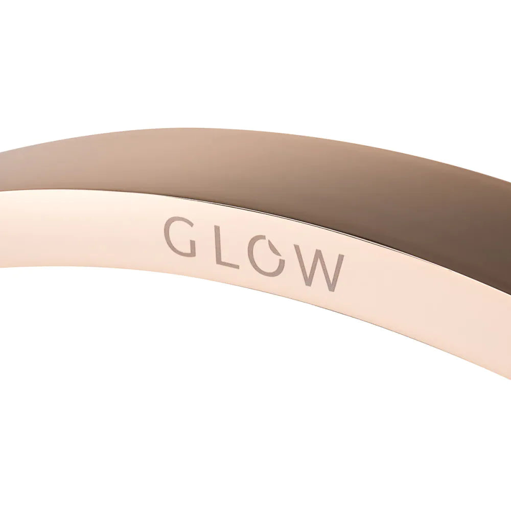CANDEEIRO DE MESA GLOW ARCHE II COBRE DOURADO