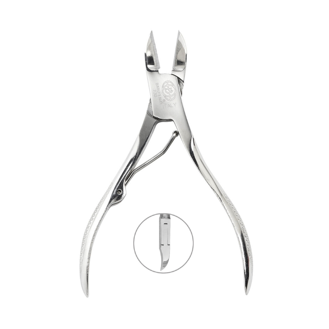 ALICATE DE UNHA AÇO INOX 10CM BARUFFALDI