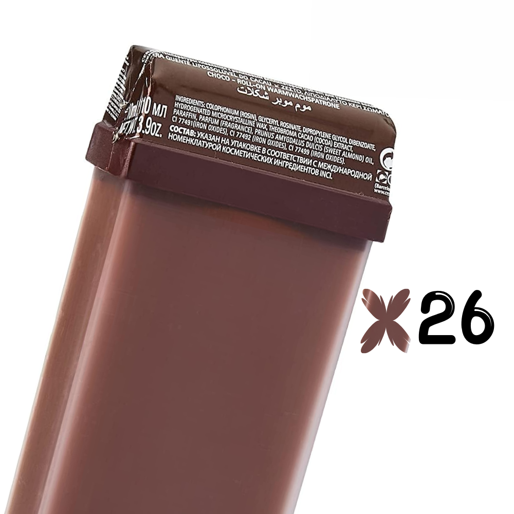 CERA DEPILATÓRIA ROLL-ON CHOCOLATE BEAUTY IMAGE