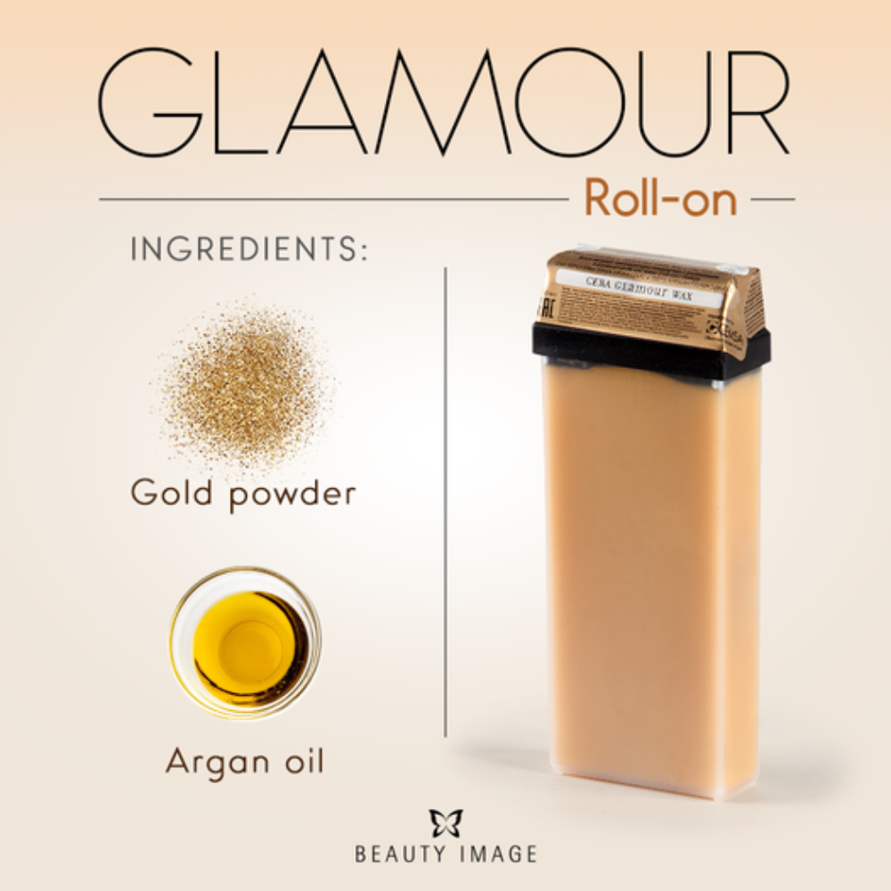 CERA DEPILATÓRIA ROLL-ON OURO BEAUTY IMAGE
