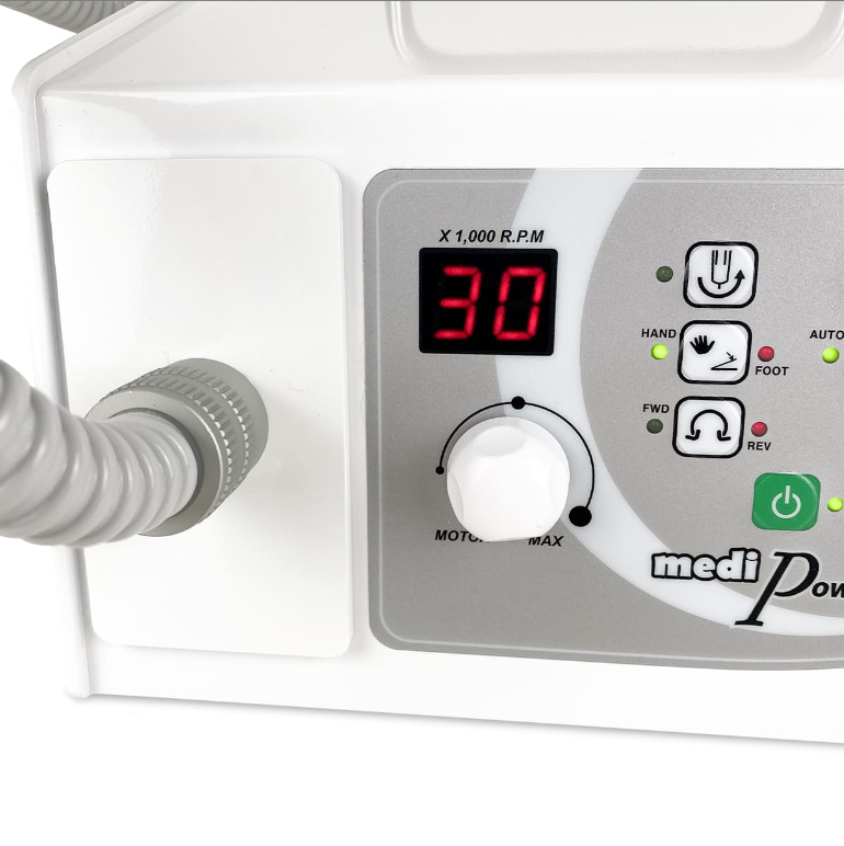 BROCA MICROMOTOR COM ASPIRAÇÃO MEDIPOWER 30.000RPM
