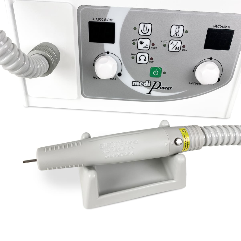 BROCA MICROMOTOR COM ASPIRAÇÃO MEDIPOWER 30.000RPM