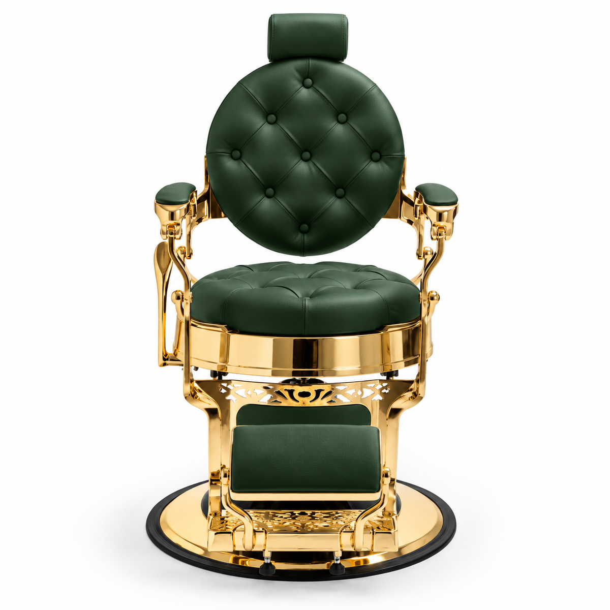 CADEIRA DE BARBEIRO MACK GOLD - GREN