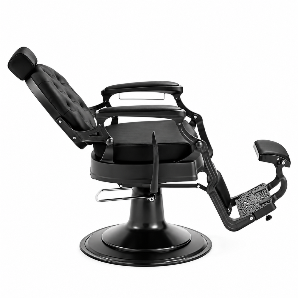 CADEIRA DE BARBEIRO  MAE BLACK - BLACK