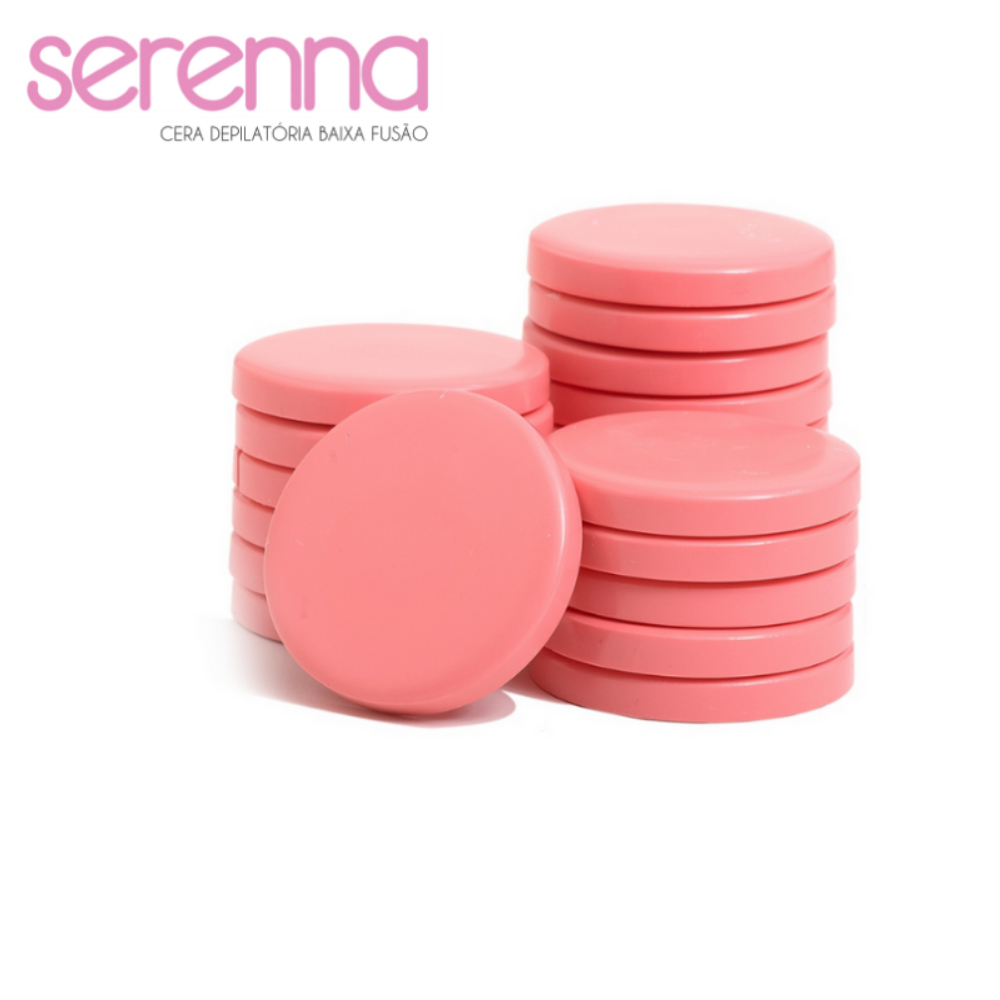 CERA DEPILATÓRIA ROSA 1KG SERENNA