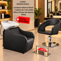 COMBO PROMOCIONAL LAVATÓRIO ELÉTRICO BRISAL + CADEIRA BOHO - OFERTA POUSA PÉS