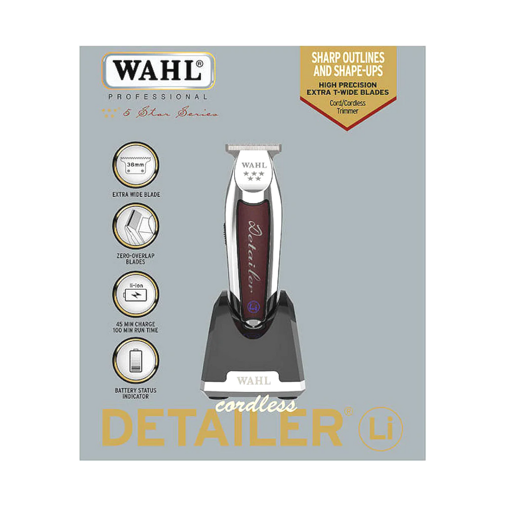 MÁQUINA DE CONTORNO DETAILER TRIMMER CORDLESS WAHL