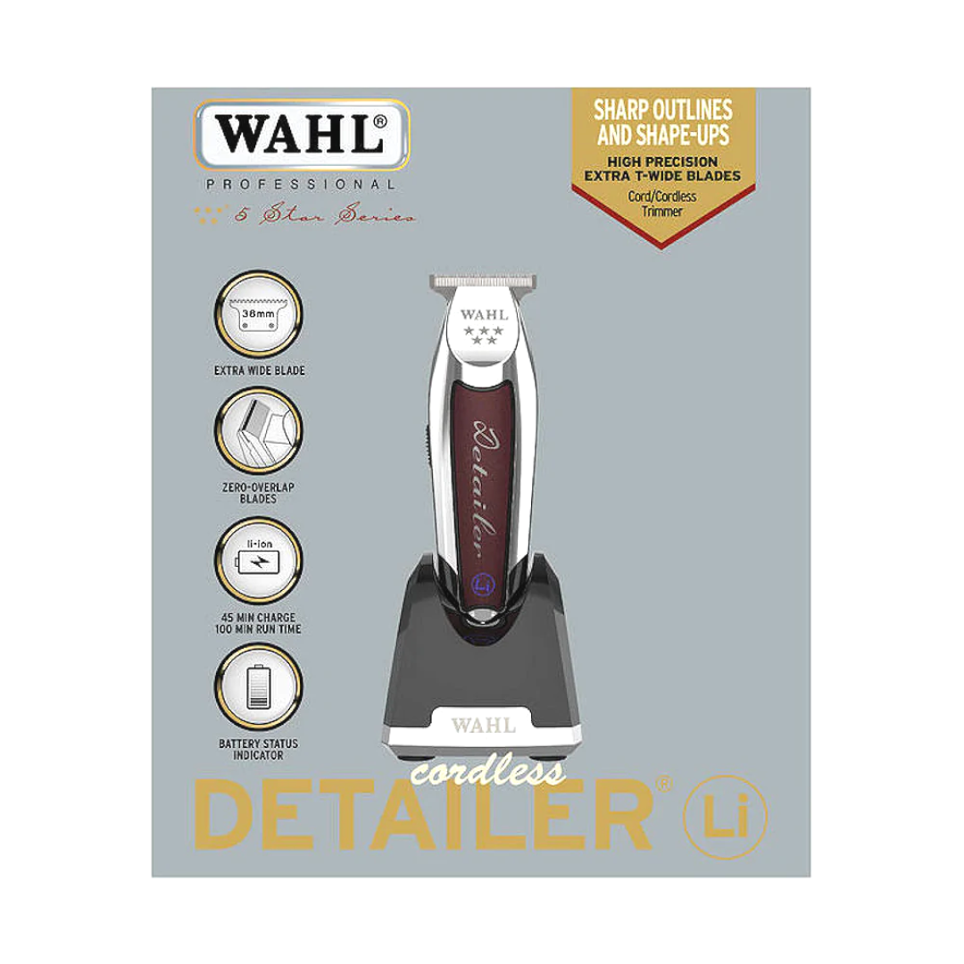 MÁQUINA DE CONTORNO DETAILER TRIMMER CORDLESS WAHL