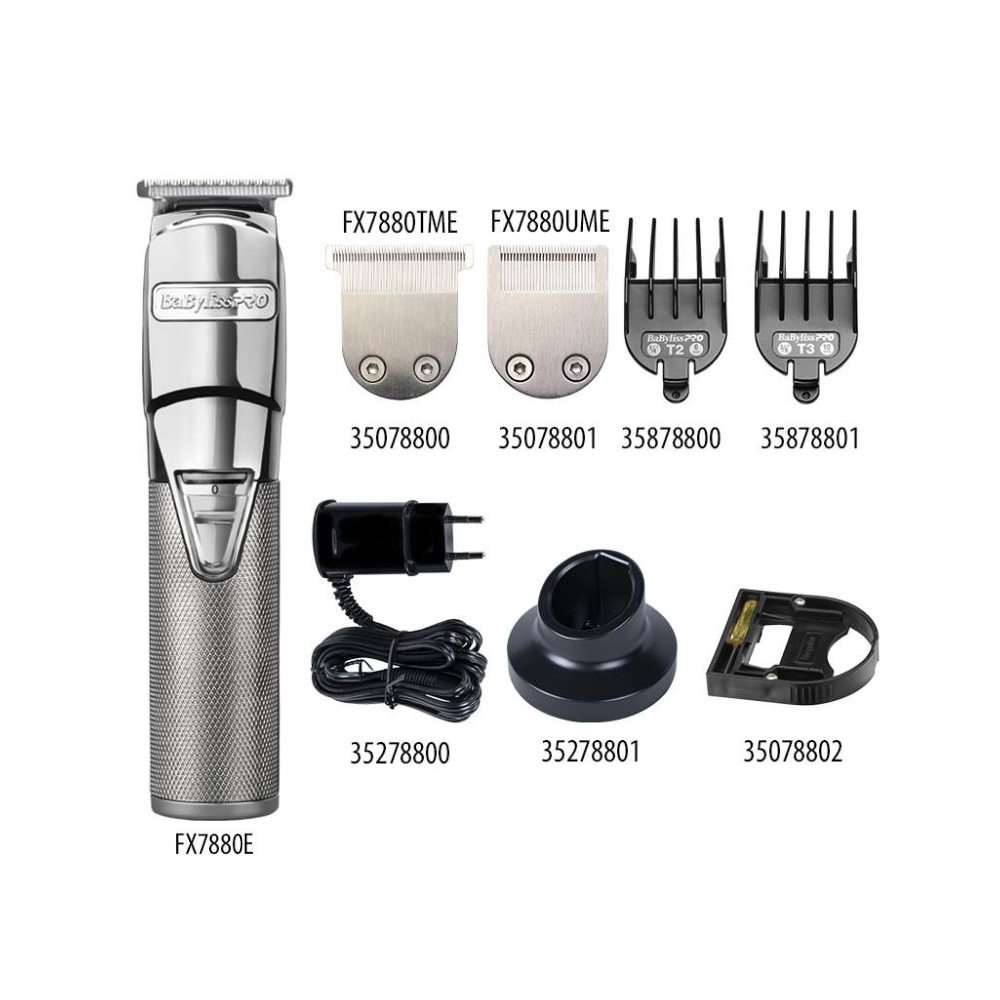 MÁQUINA DE CONTORNO BARBER SPIRIT CHROMFX TRIMMER BABYLISS PRO