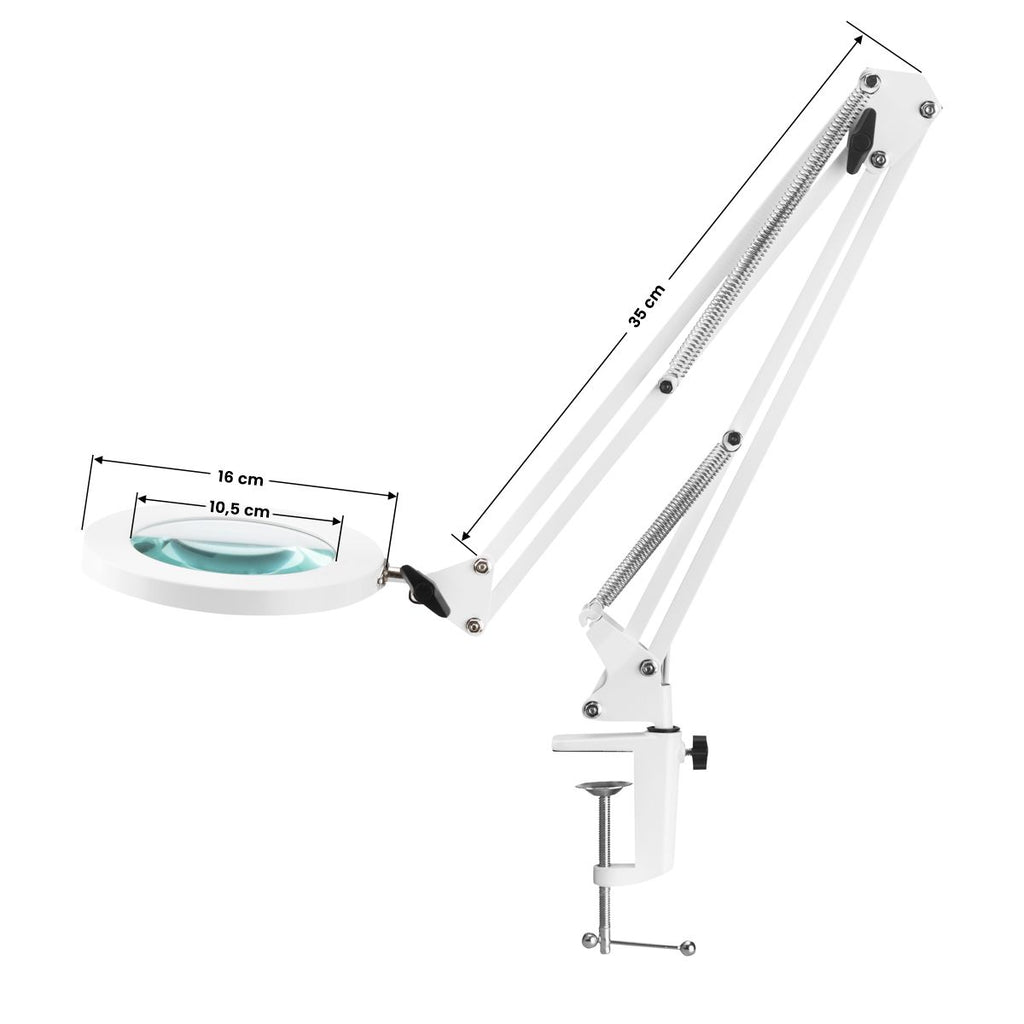 LUPA LED GLOW BRANCA + BANCO COM ENCOSTO BASIC 304-P