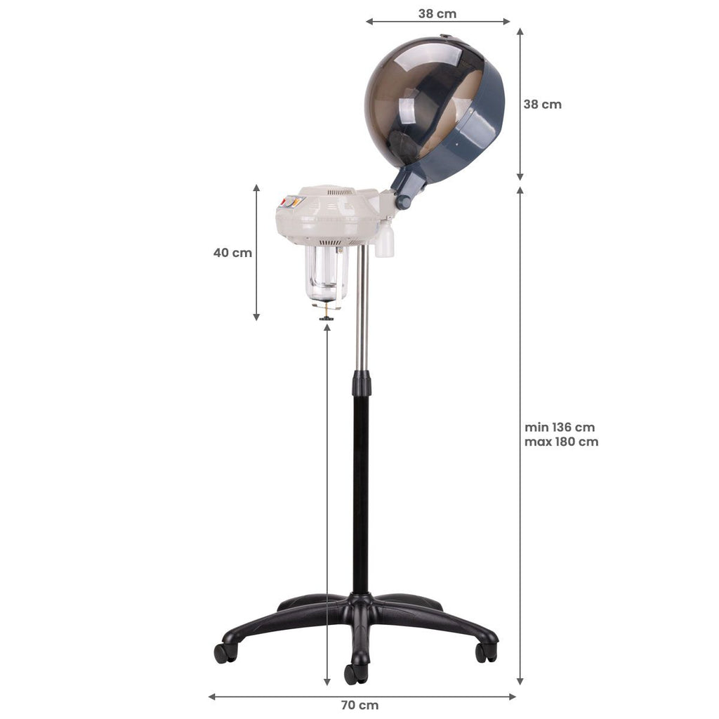 VAPORIZADOR DE CABELO DE PÉ GABBIANO 828