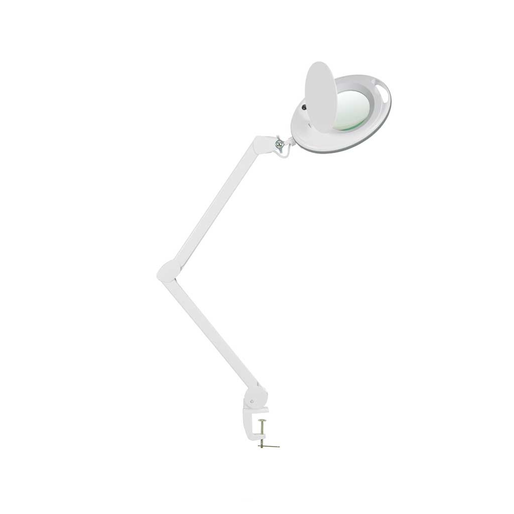 LUPA DE AUMENTO 5 DIOPTRIAS COM LED LUZ FRIA MEGA PLUS