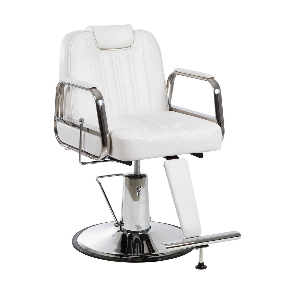CADEIRA DE BARBEIRO TONSUR - WHITE