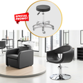 RAMPA DE LAVAGEM MEDI + CADEIRA DE CABELEIREIRO JHERI - OFERTA DE BANCO GIRATÓRIO IVVY