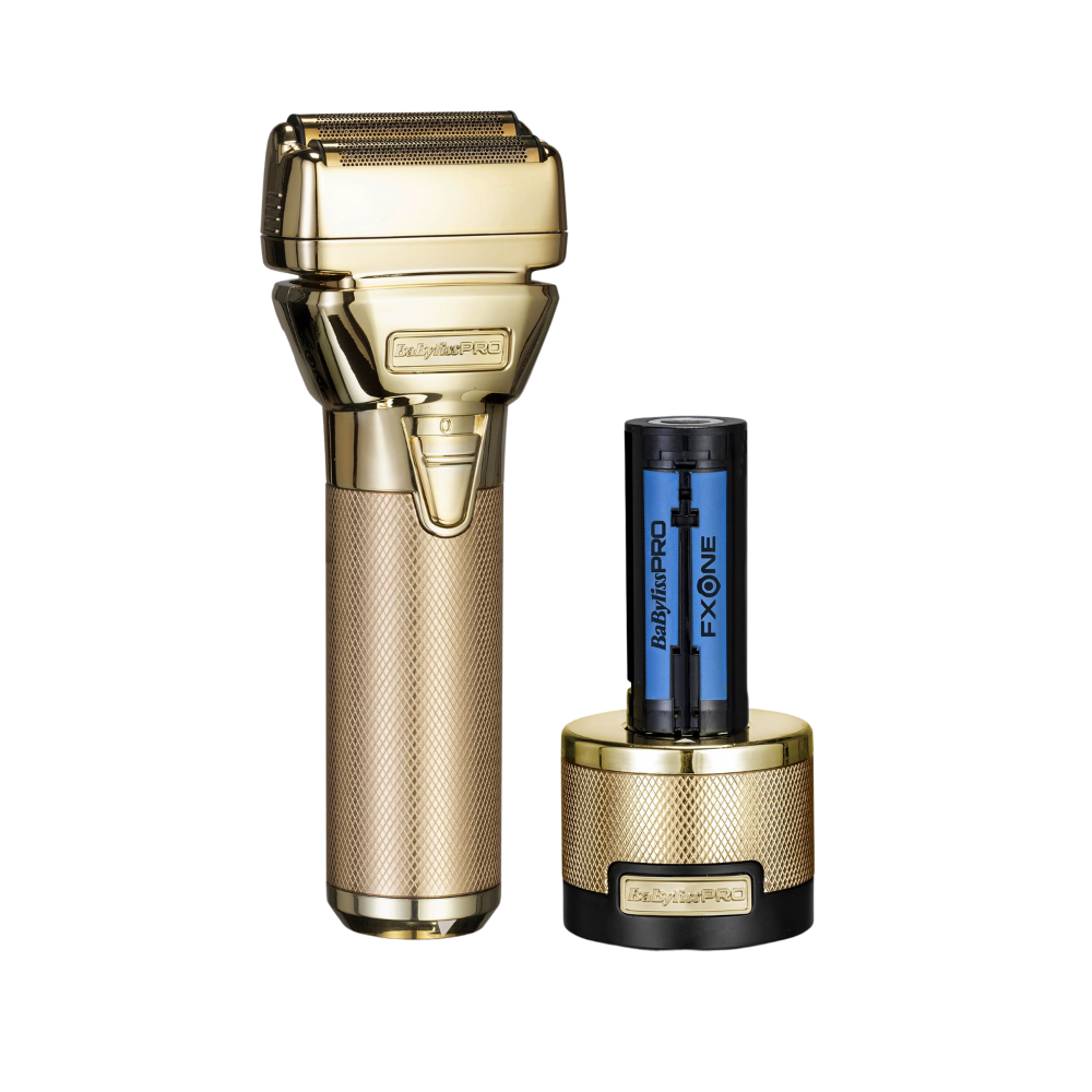 MÁQUINA DE BARBEAR FXONE DOUBLE FOIL GOLD SHAVER BABYLISS PRO