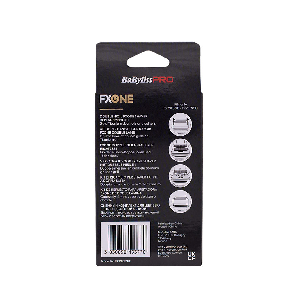 FX79RF2GE LÂMINA SHAVER FOIL FXONE GOLD BABYLISS