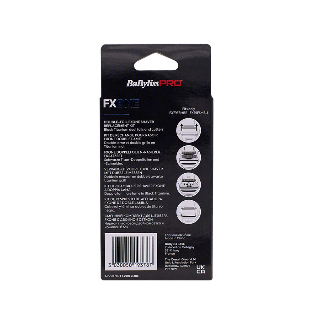 FX79RF2MBE LÂMINA SHAVER FOIL FXONE BLACK BABYLISS