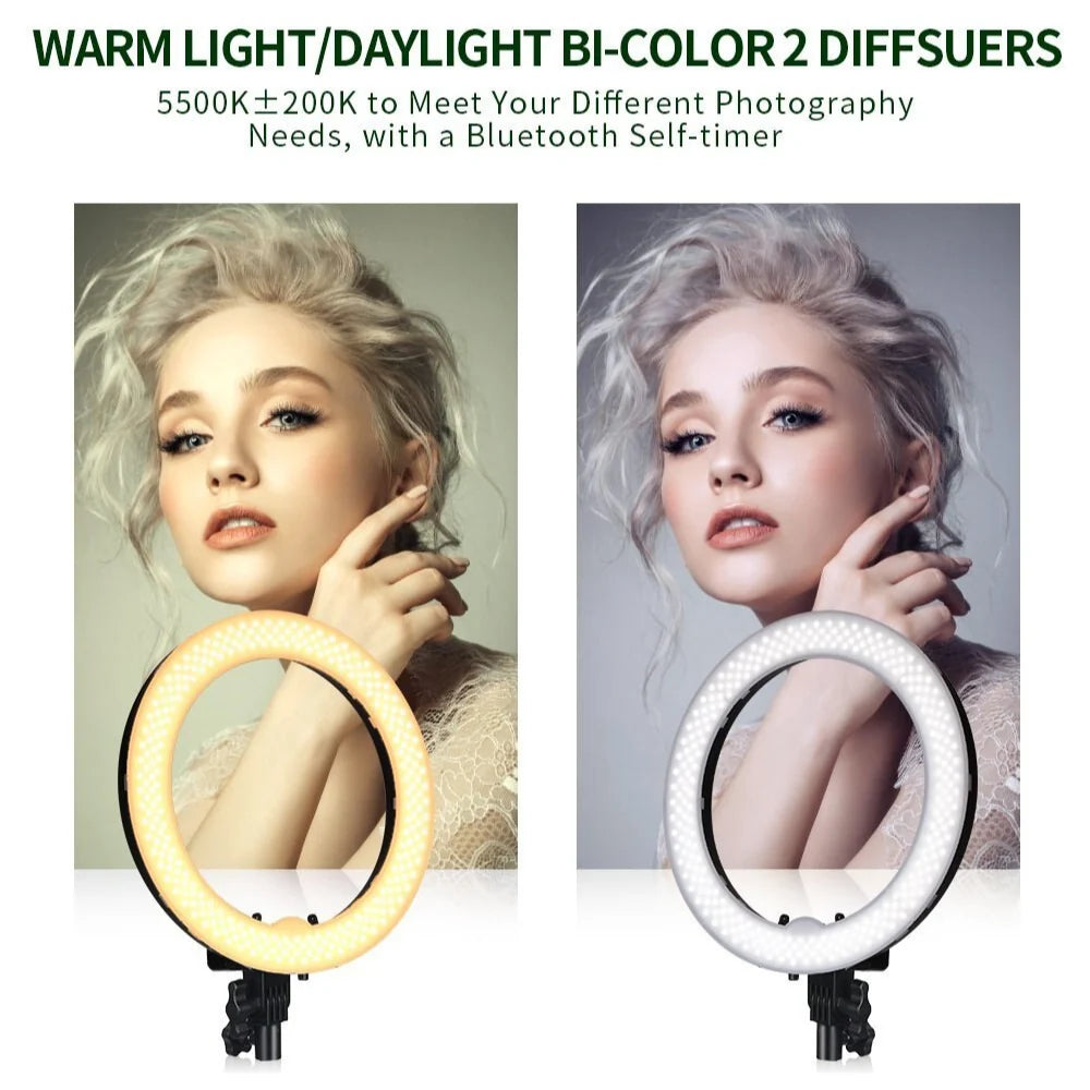RING LIGHT ANEL DE LUZ LED