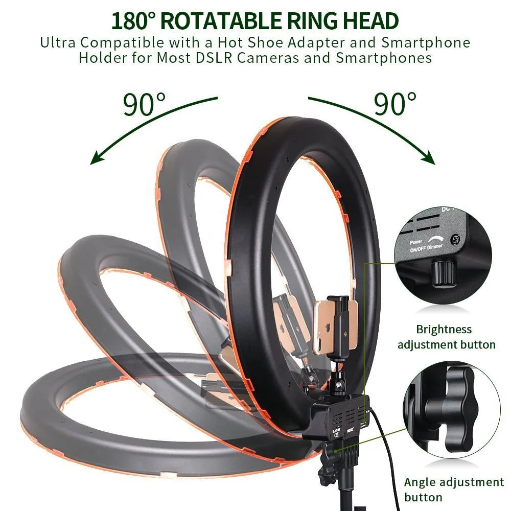 RING LIGHT ANEL DE LUZ LED